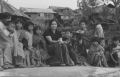 Anu Malhotra with Konyak Children, Wanching Village, Nagaland, 2001